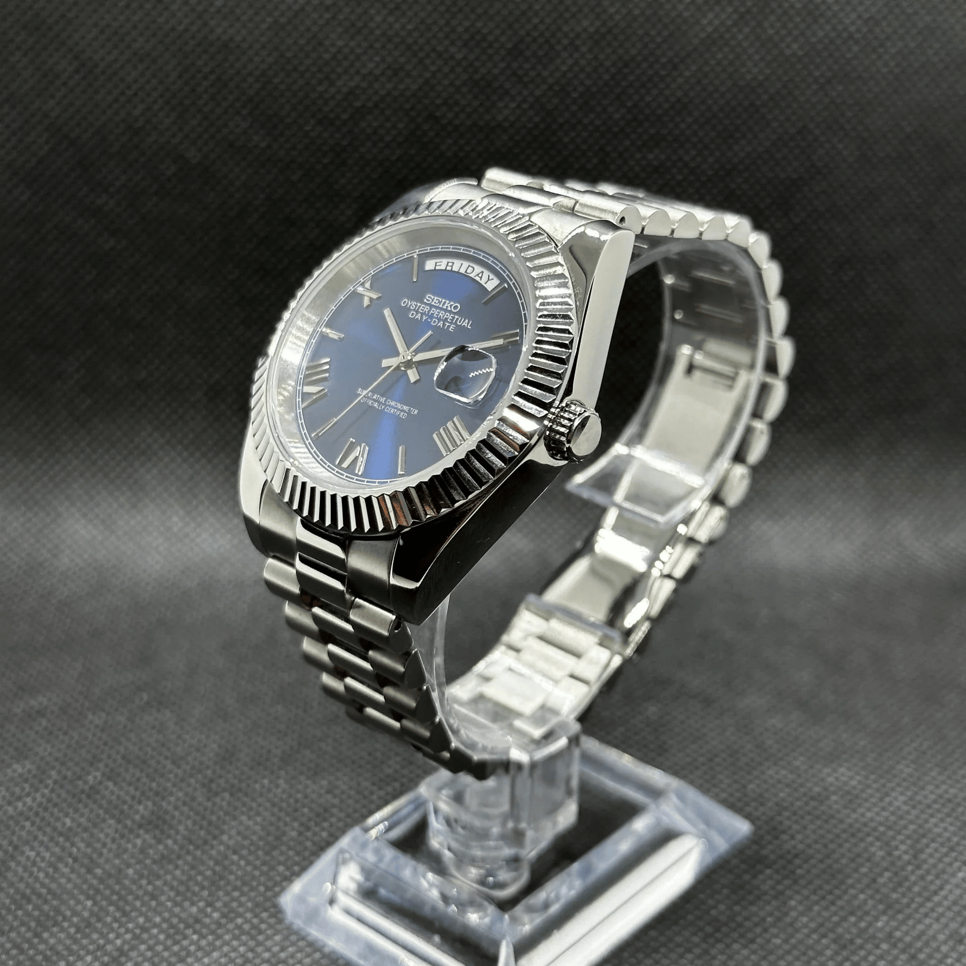 SEIKO MOD DAY DATE | BLEU