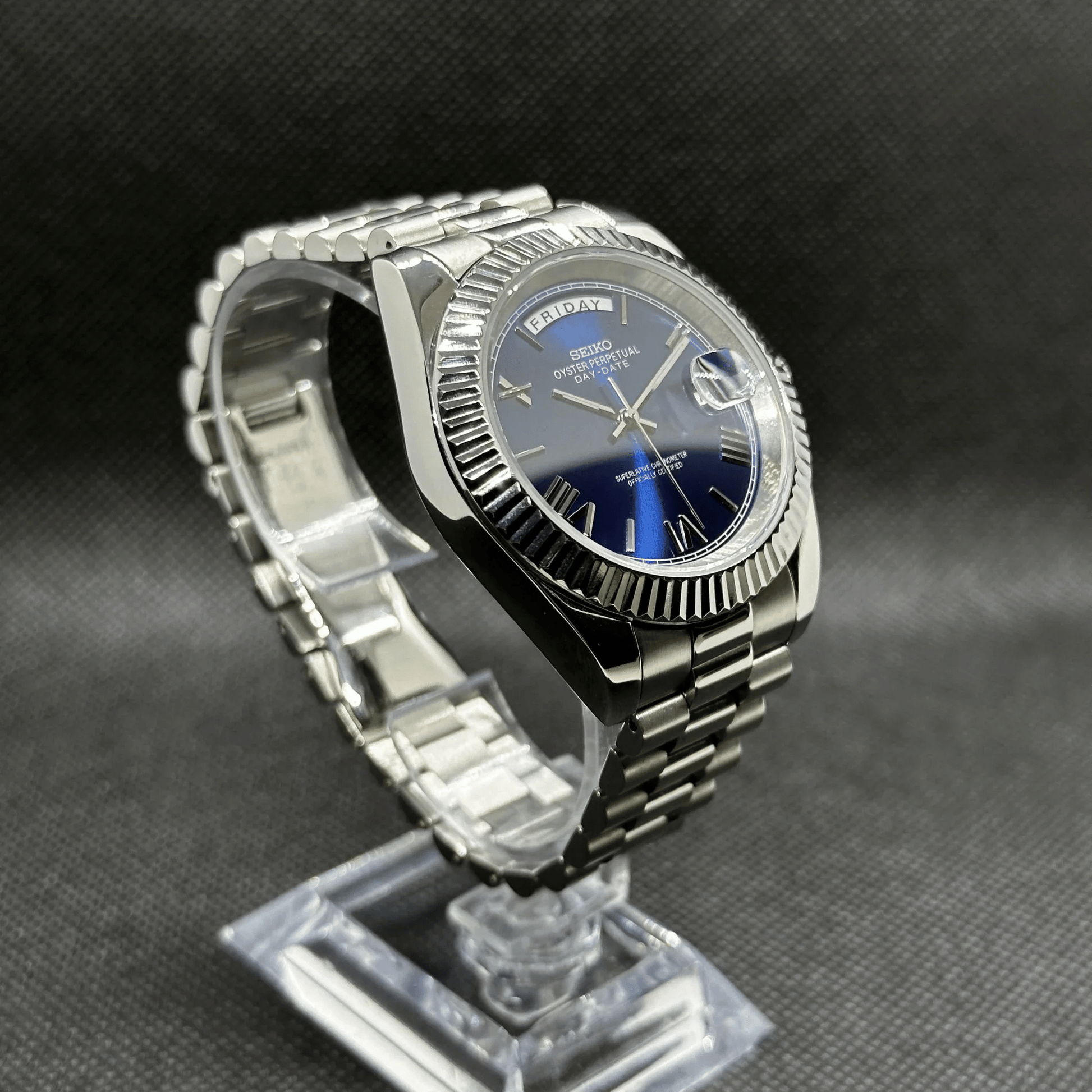 SEIKO MOD DAY DATE | BLEU