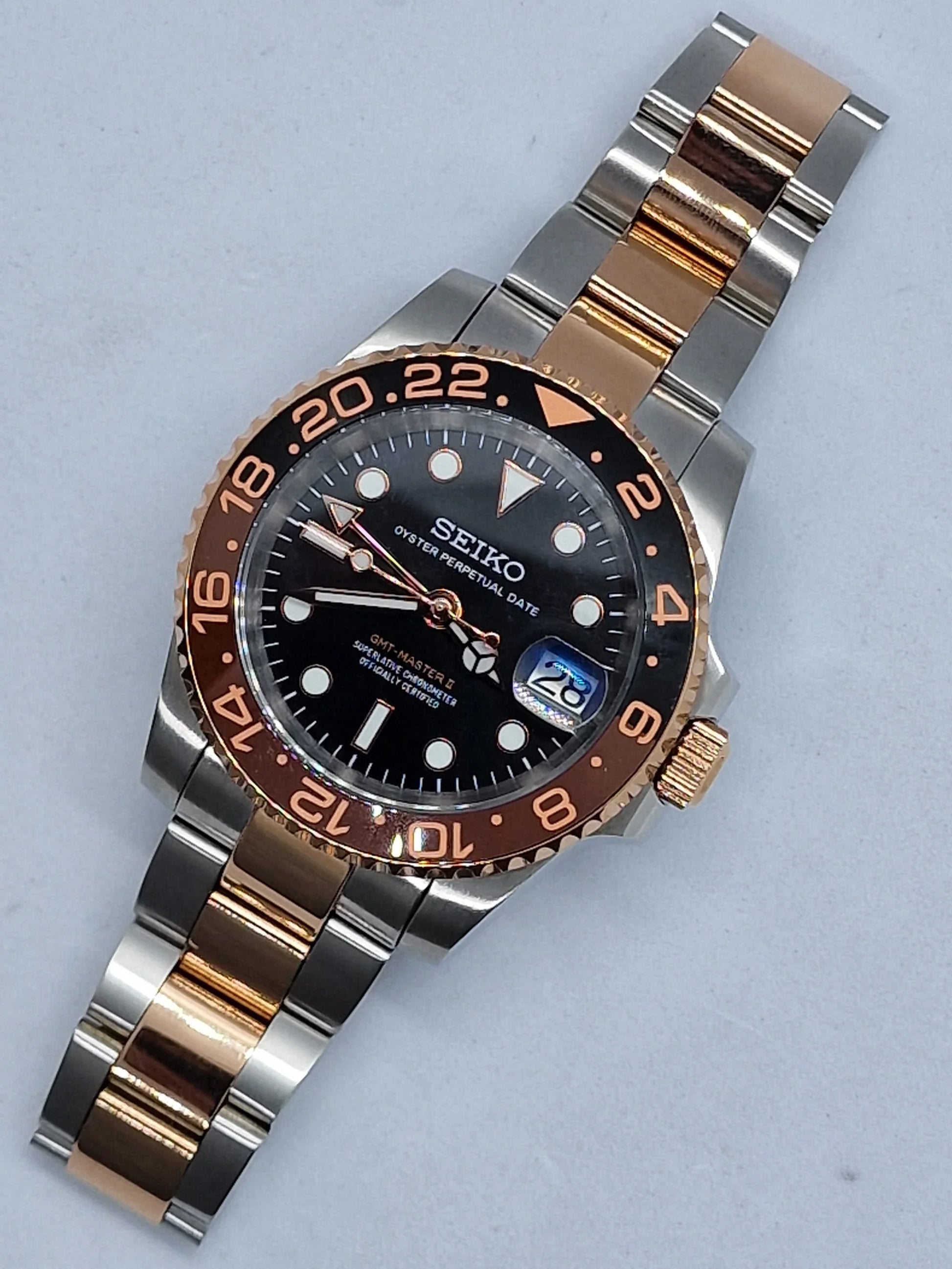 SEIKO MOD GMT | ROOT BEER