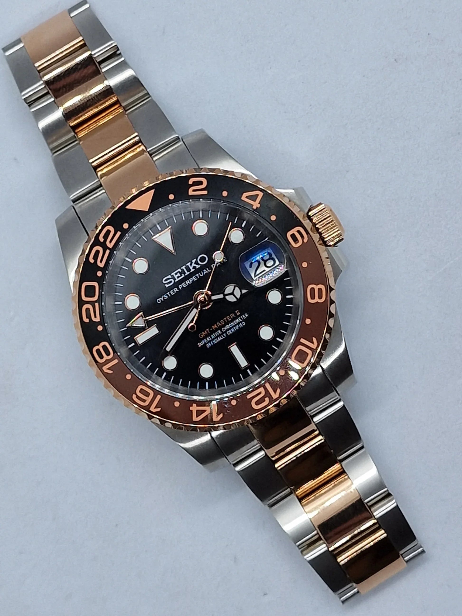 SEIKO MOD GMT | ROOT BEER