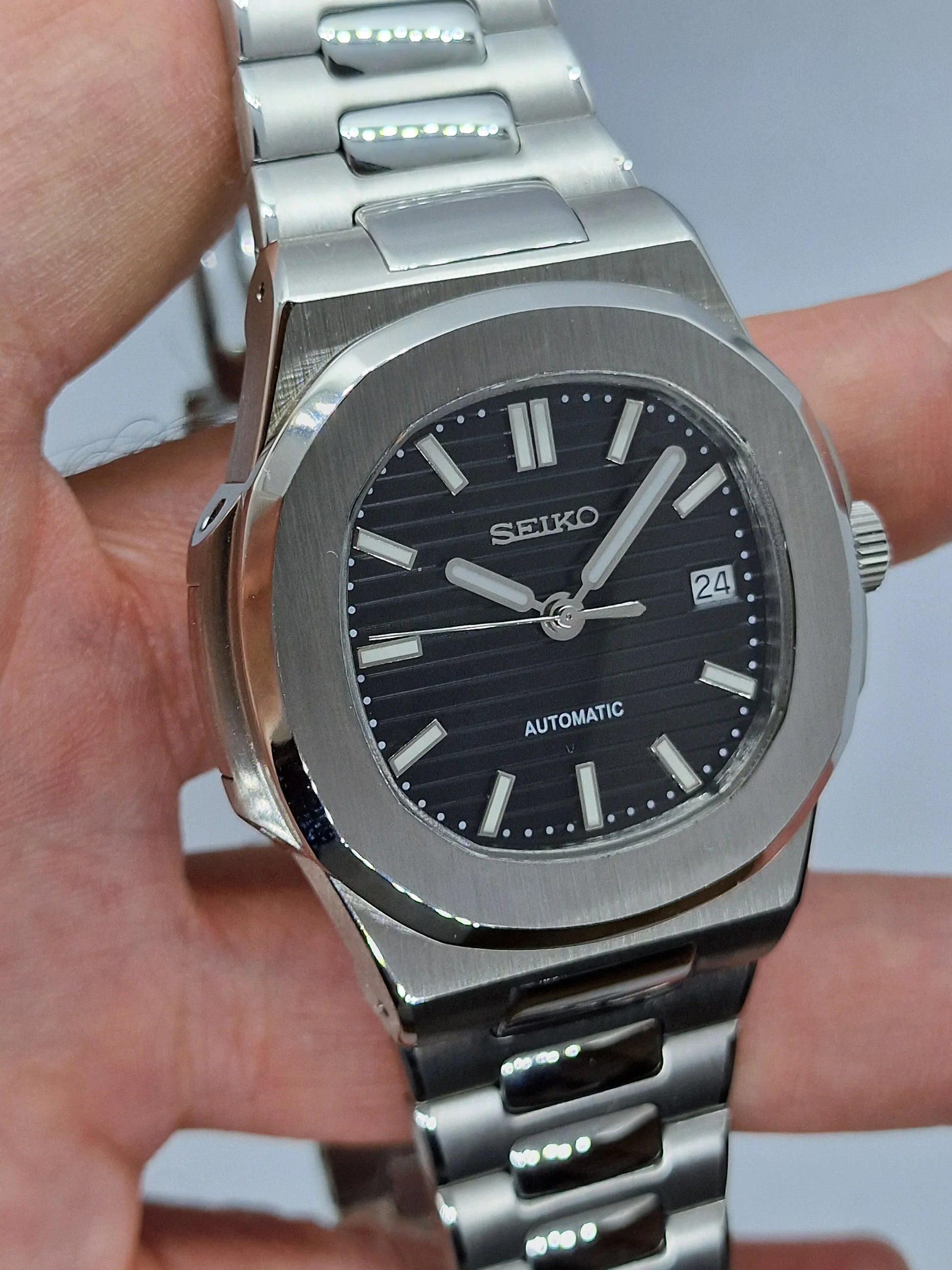 SEIKO MOD NAUTILUS | NOIR
