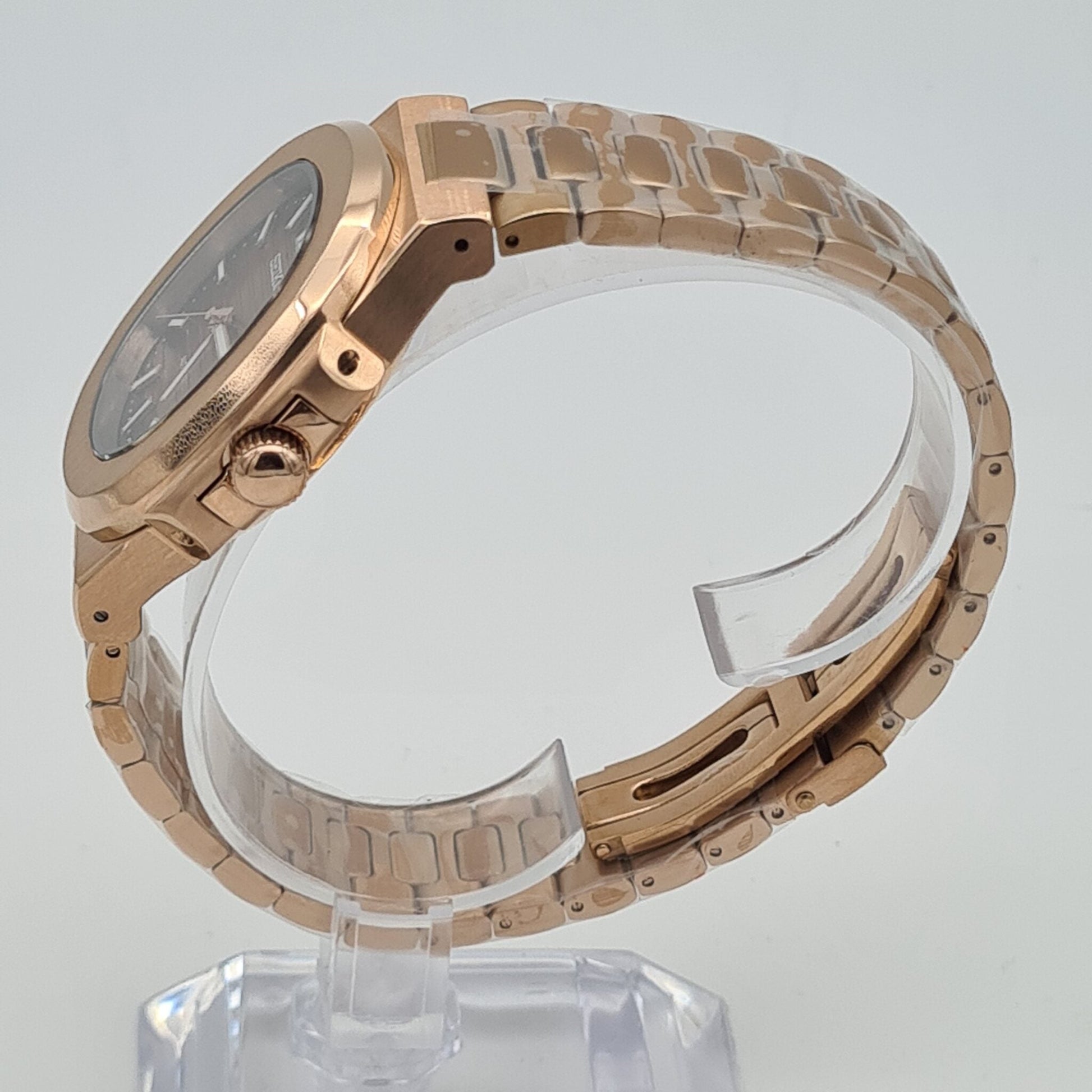 SEIKO MOD NAUTILUS | MARRON OR ROSE