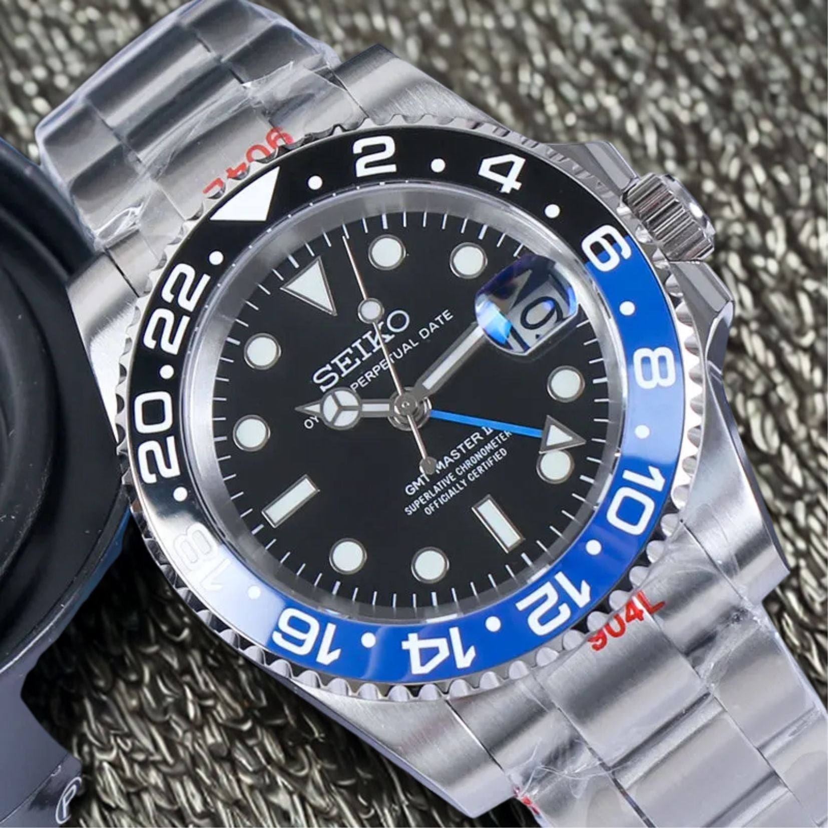 SEIKO MOD GMT | BATMAN