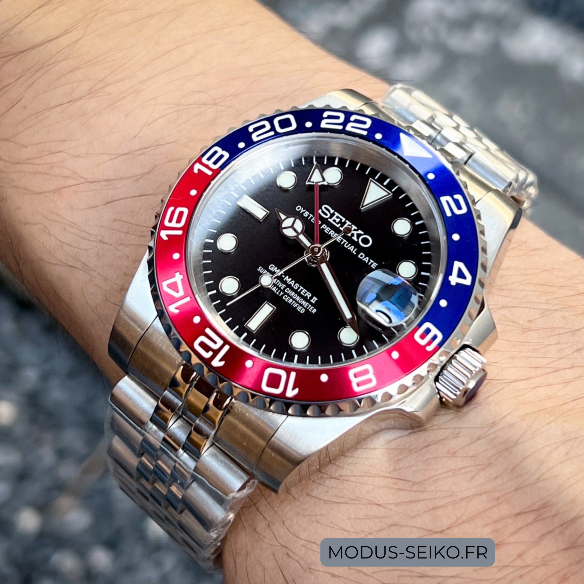 SEIKO MOD GMT | PEPSI